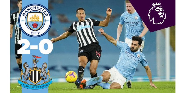 Valioliiga: Manchester City 2-0 Newcastle United Valioliiga: Manchester City 2-0 Newcastle United